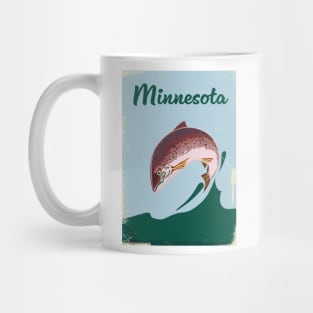 Minnesota Fishing poster Mug